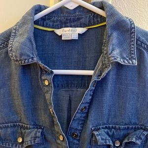 Women’s Boden denim shirt dress